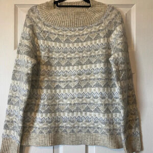 Verve Ami Woman’s Fairisle Sweater Size‎ Medium